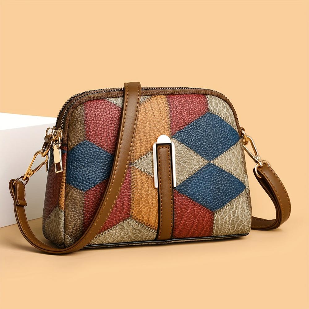 Luna | Mini patchwork crossbody taška
