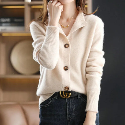 FEDERICA™ | MÄKKÝ CARDIGAN S GOMBÍKOVÝM ZAPÍNANÍM