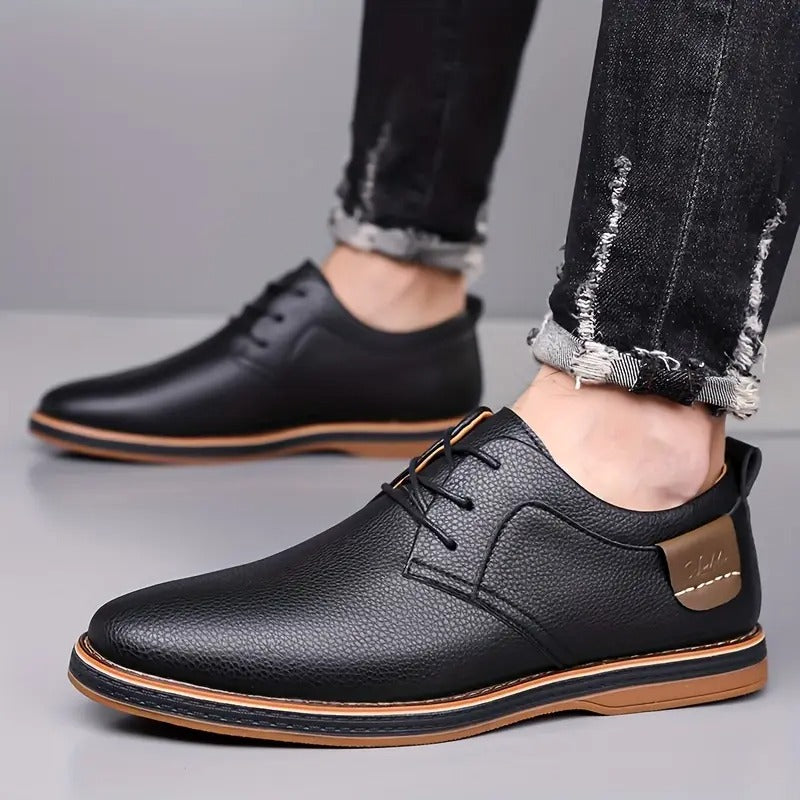 Michal® - Sapatos Ortopédicos Casuais em Pele⏐Edição Premium