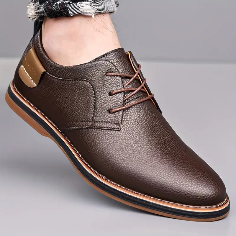 Michal® - Sapatos Ortopédicos Casuais em Pele⏐Edição Premium