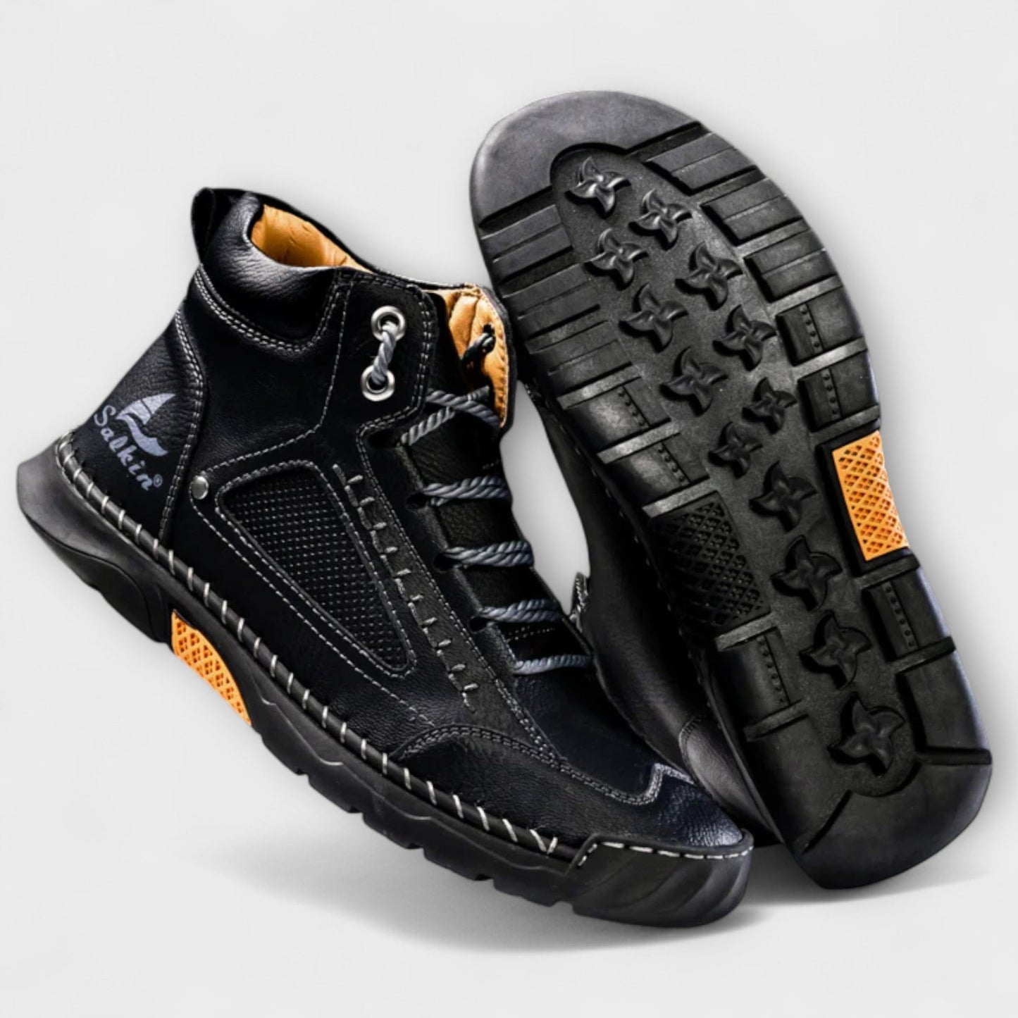 Cosmin | Vysoká kožená obuv