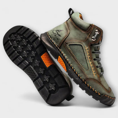 Cosmin | Vysoká kožená obuv