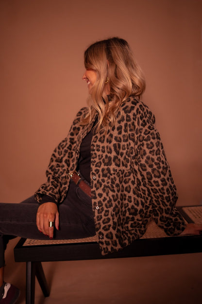 Lucia™ | Trendná bunda s leopardím vzorom